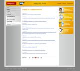Дизайн-макет ленты новостей SAP Микротест