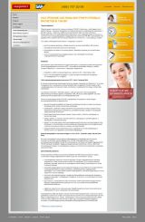Дизайн-макет страницы выполненного проекта SAP Микротест