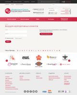 Дизайн-макет страницы авторизации и регистрации Русский Доктор