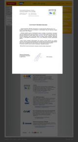 Дизайн-макет страницы отзыва клиента SAP Микротест