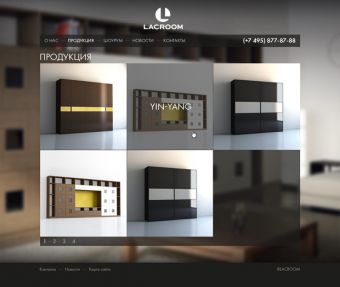 Дизайн-макет серий каталога Lacroom